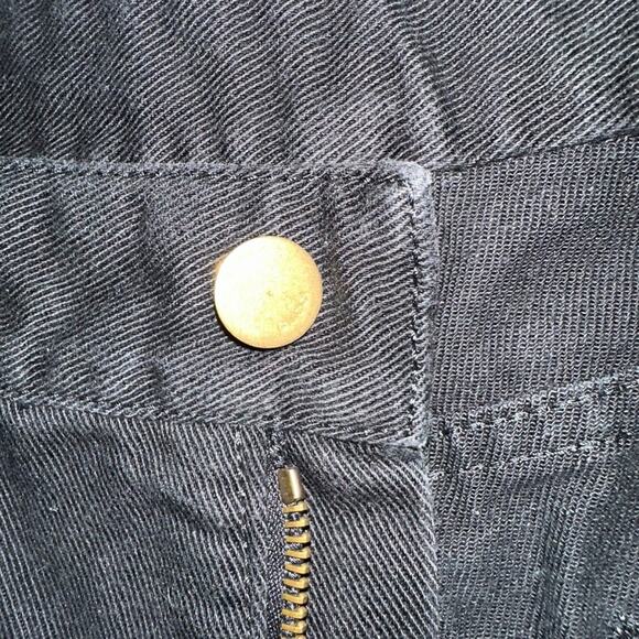 GUCCI Black Mid-Rise Wide Leg Pocket Logo Jeans IT 42 US 6 - Picture 8 of 13